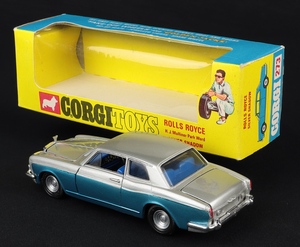 Corgi toys 273 rolls royce silver shadow jj367 back