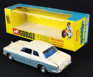 Corgi toys 273 rolls royce silver shadow jj368 back