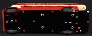 Tri ang minic m214 double deck bus push go jj373 base