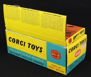 Corgi toys 440 ford consul cortina golfing set jj386 back