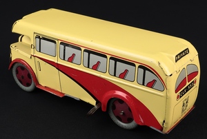 Wells 'ideal coaches london' single decker coach jj389 back