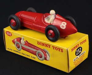 Dinky toys 232 alfa romeo racing car jj394 back