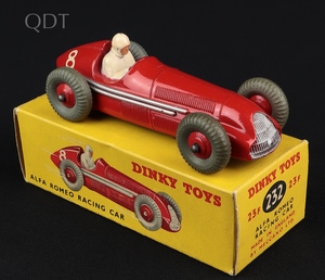 Dinky toys 23f 232 alfa romeo racing car jj395 front