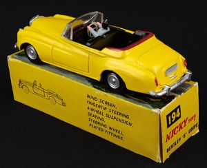 Nicky dinky toys 194 bentley s coupe jj415 back