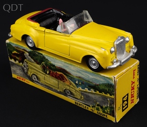 Nicky dinky toys 194 bentley s coupe jj415 front
