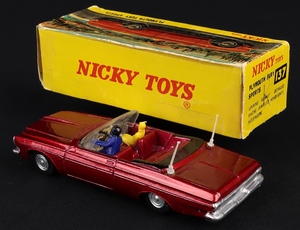 Nicky dinky toys 137 plymouth fury sports jj419 back
