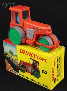 Dinky toys 279 aveling barford diesel roller jj425 front