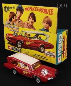 Corgi toys 277 monkeemobile header card hh914 front