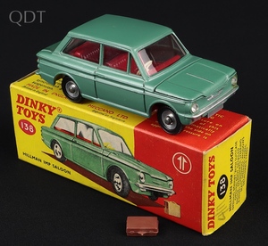 Dinky toys 138 hillman imp saloon jj441 front