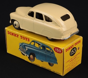 Dinky toys 153 standard vanguard saloon jj445 back