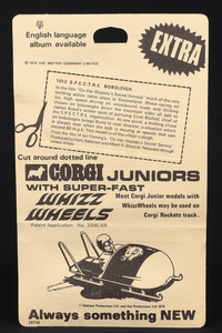 Corgi junior 1012 spectre bobsleigh jj451 back
