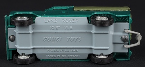 Corgi toys 438 landrover jj478 base