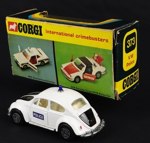 Corgi toys 373 vw 1200 police jj493 back