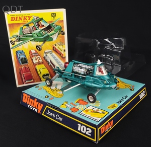 Dinky toys 102 joe's car jj490 front