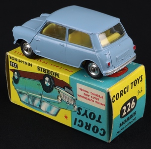Corgi toys 226 morris mini minor jj500 back