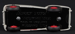 Dinky toys 105 triumph tr2 sports jj516 base