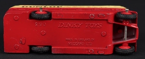 Dinky toys 290 dunlop double deck bus jj519 base