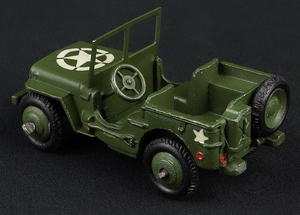 Dinky toys 153a military jeep jj521 back