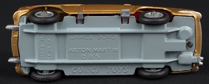 Corgi toys 261 james bond aston martin db5 jj523 base