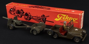 Tekno 814kp jeep canon ammunition car jj526 front