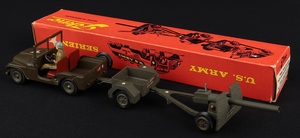 Tekno 814kp jeep canon ammunition car jj526 back