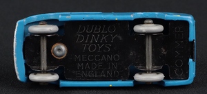 Dublo dinky 063 commer van jj552 base
