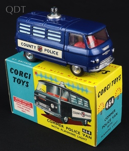 Corgi toys 464 commer police van jj603 front