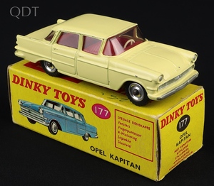 South african dinky toys 177 opel kapitan jj611 front