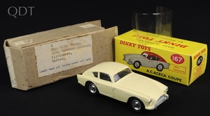 Dinky toys nabisco 167 a.c. aceca jj617 front