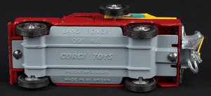 Corgi toys 477 landrover breakdown truck jj621 base