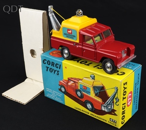 Corgi toys 477 landrover breakdown truck jj621 front