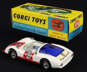 Corgi toys 330 porsche carrera 6 jj622 back