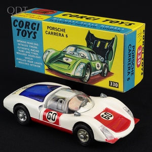 Corgi toys 330 porsche carrera 6 jj622 front