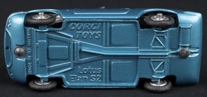 Corgi toys 318 lotus elan s2 jj627 base