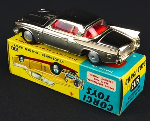 Corgi toys 211s studebaker golden hawk jj629 back
