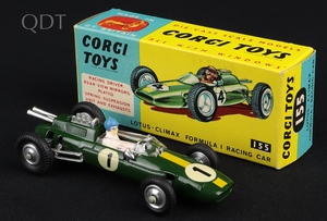 Corgi toys 155 lotus climax formula 1 racing car jj630 front