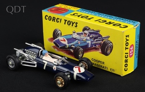Corgi toys 156 cooper maserati f1 jj631 front