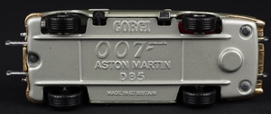 Corgi toys 271 james bond aston martin jj632 base