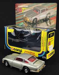 Corgi toys 271 james bond aston martin jj632 back