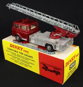 Dinky toys 956 turntable fire escape jj643 back