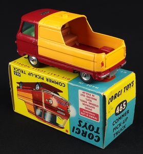 Corgi toys 465 commer pick up truck jj647 back