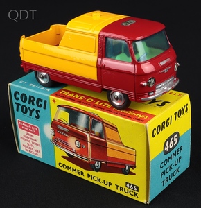 Corgi toys 465 commer pick up truck jj647 front