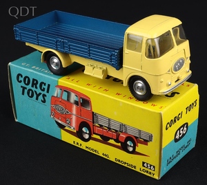 Corgi toys 456 erf 44g dropside lorry jj649 front