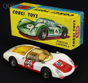 Corgi toys 330 porsche carrera 6 jj656 front