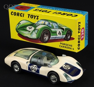 Corgi toys 330 porsche carrera jj657 front