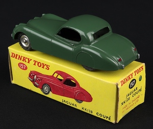 Dinky toys 157 jaguar xk120 jj660 back