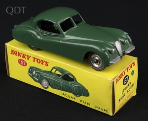 Dinky toys 157 jaguar xk120 jj660 front
