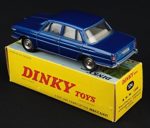 French dinky 534 bmw 1500 poch jj672 back