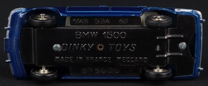 French dinky junior 534 poch bmw 1500 jj672 base