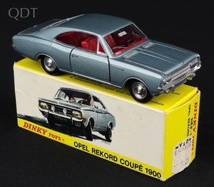 French dinky toys 1405 d opel rekord jj674 front